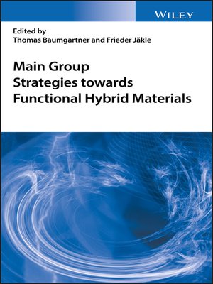cover image of Main Group Strategies towards Functional Hybrid Materials